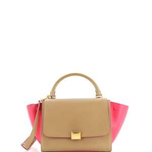 Celine Trapeze Bag Leather Small #312048C90B
